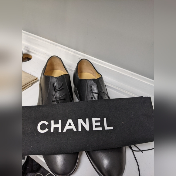 Chanel Uniform Men Shoe (US 8) "LIVE SHOW TODAY" - Picture 2 of 6